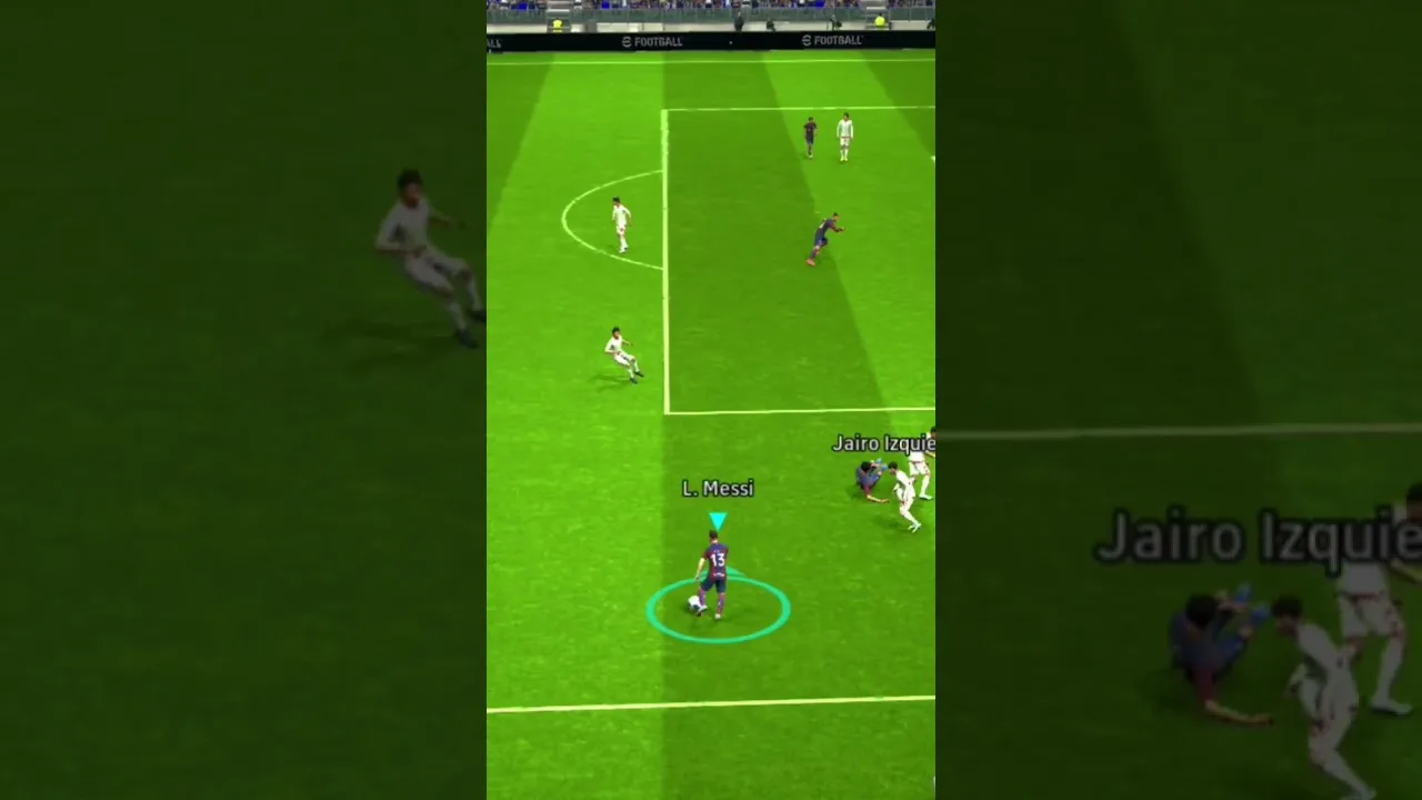Leo Messi on the post😤😞 #efootball #pes #shorts #leomessi