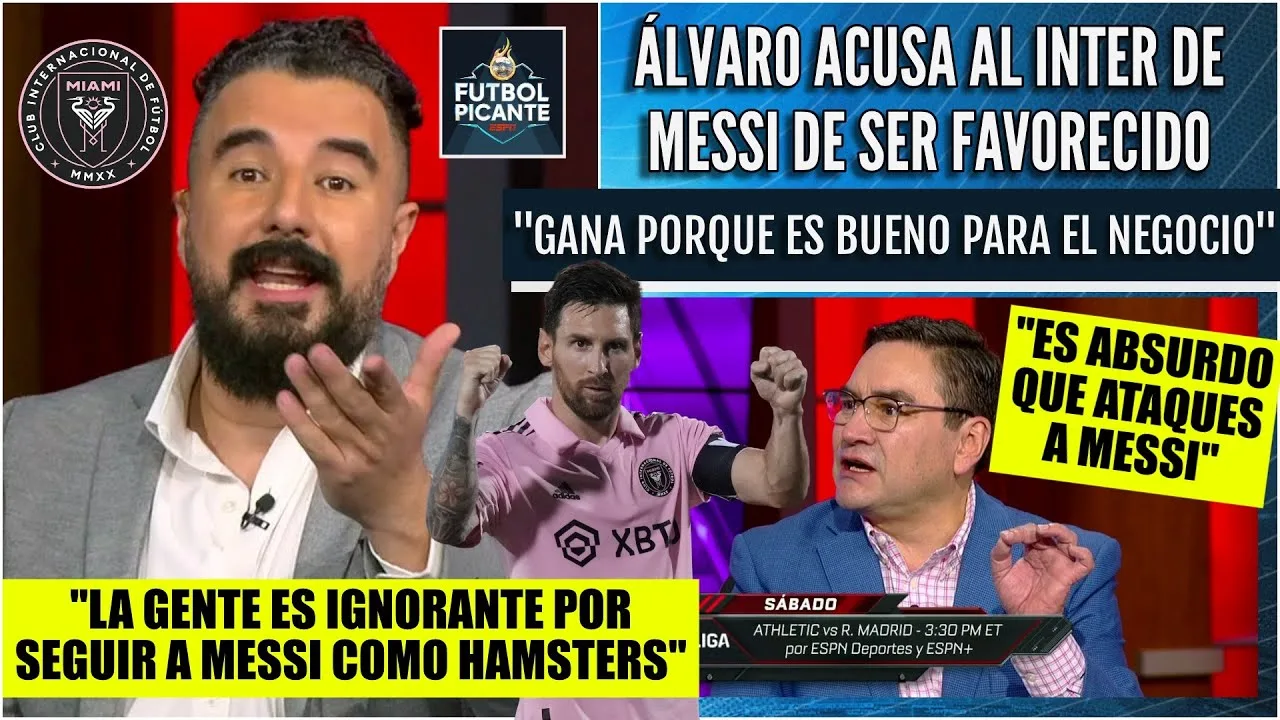 Pietra ESTALLÓ contra Álvaro por Messi. « Es ABSURDO que lo
