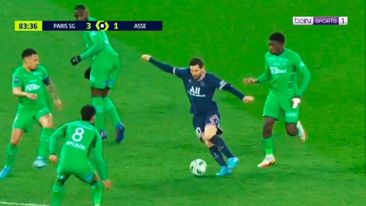 Lionel Messi Vs Saint Etienne || 2022