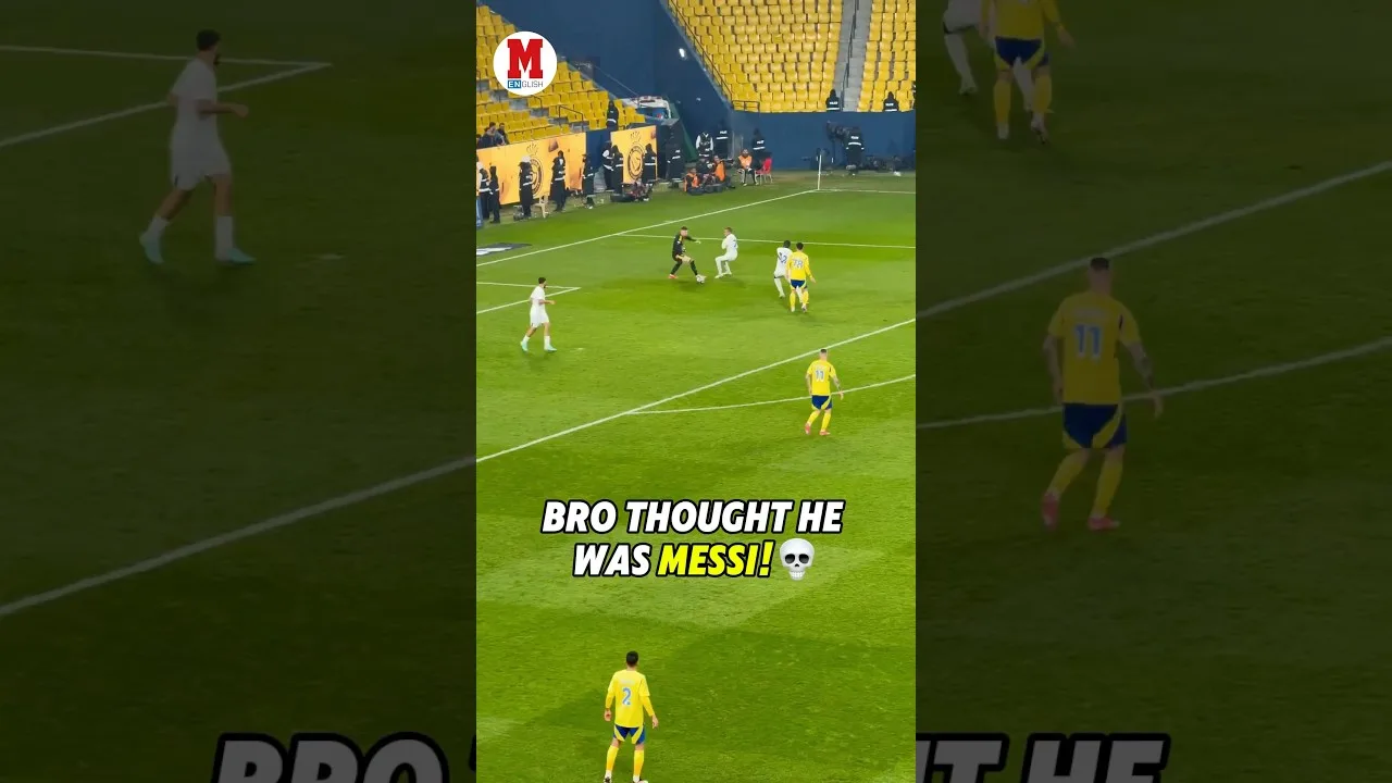 The Al-Nassr goalkeeper turned into Messi! 🫠🧤#messi #leomessi #alnassr #football