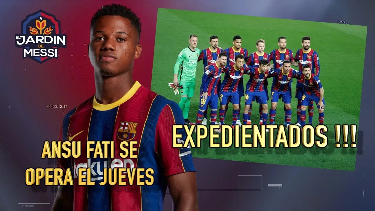LEO MESSI SE QUEDA ?EXPEDIENTAN A LOS JUGADORES DEL BARÇA