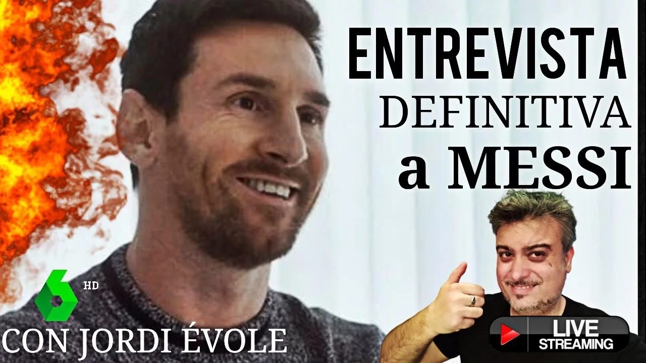 MESSI LA ENTREVISTA DEFINITIVA EN DIRECTO || REACCION EN