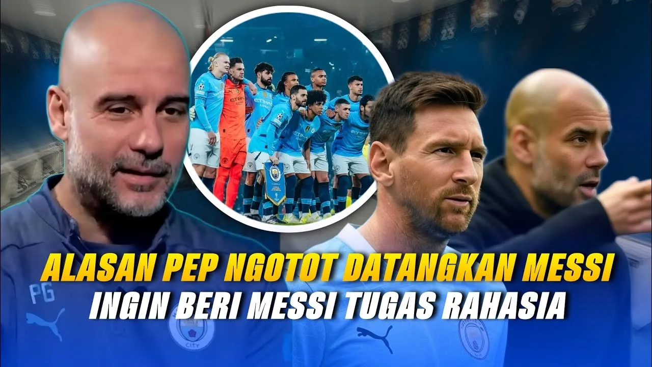 Pep s’est offert un rôle spécial ! Guardiola se confie, Leo Messi peut aider à alléger le fardeau à Man City