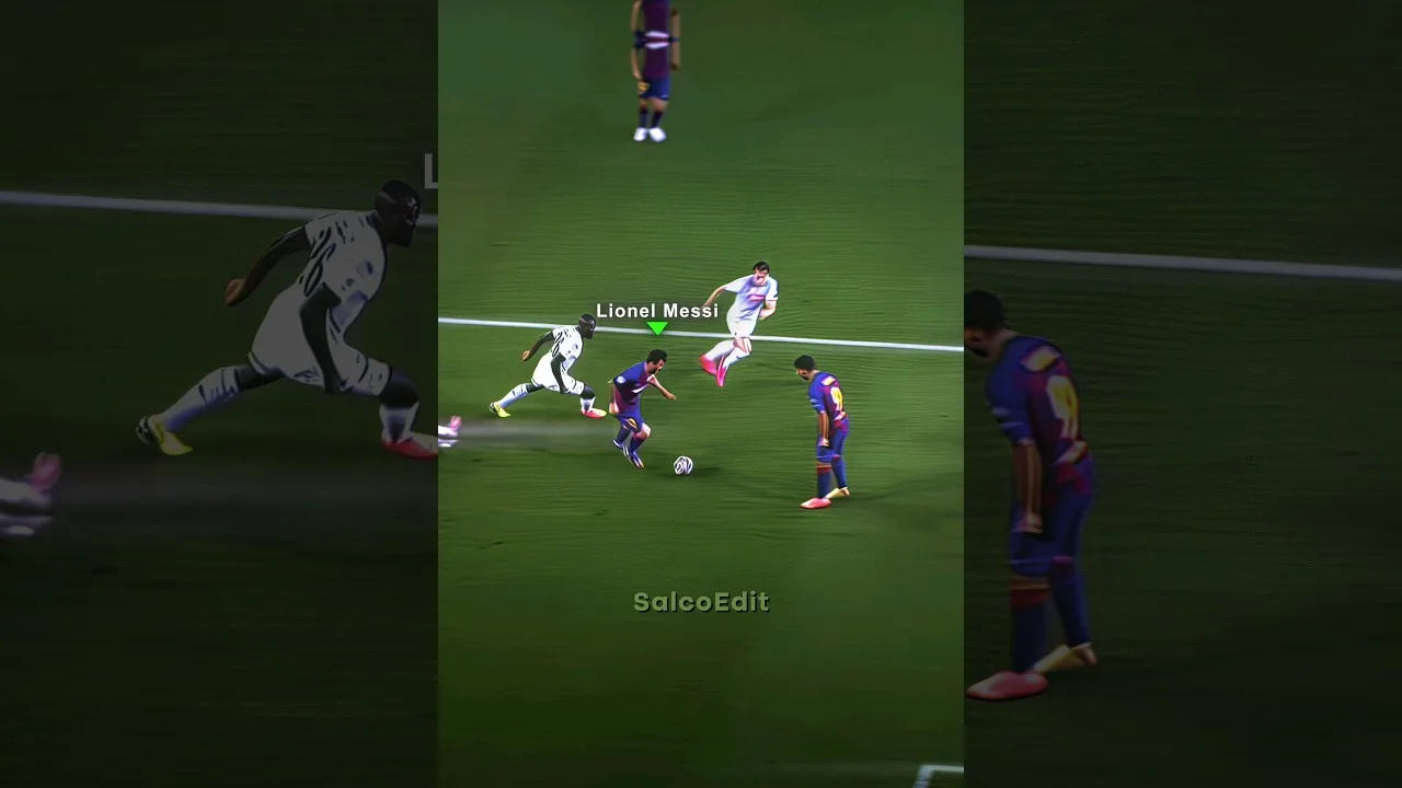 Lionel Messi Insane Dribble 🤯💀 #football #messi #shorts #edit #barcelone #footballshorts