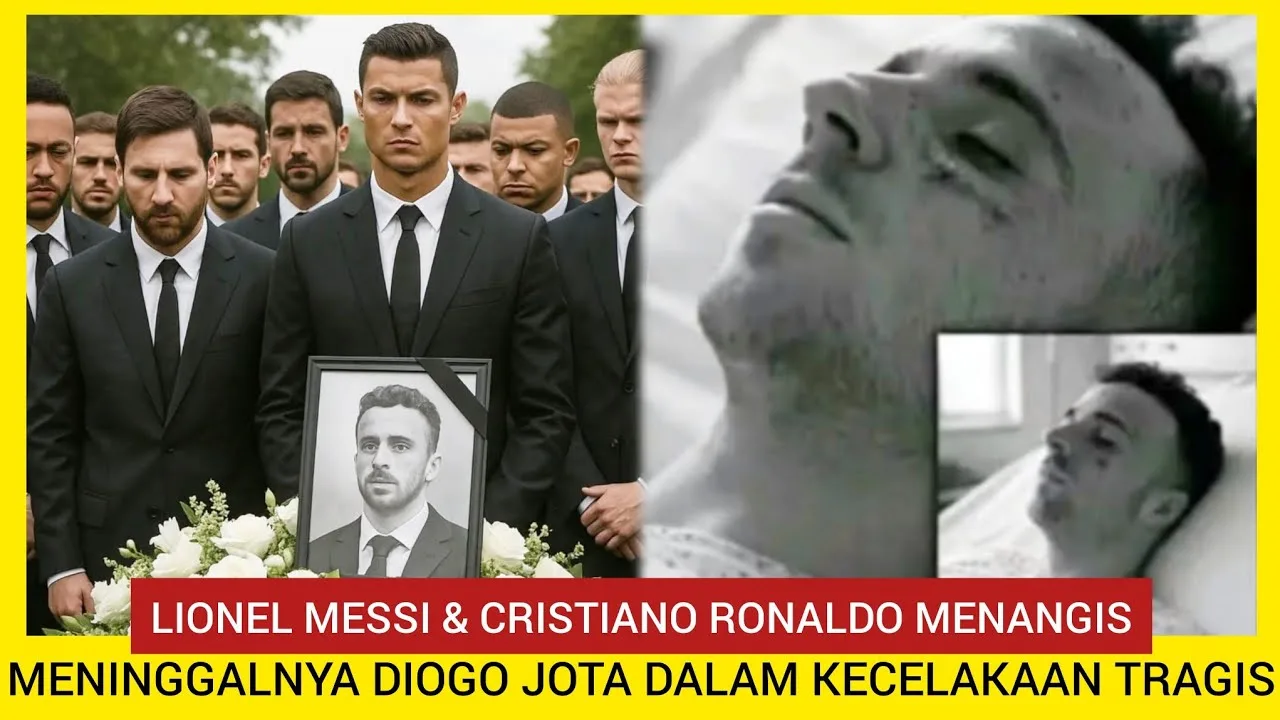 Lionel Messi et Cristiano Ronaldo ont pleuré pour la mort de Diogo Jota dans un accident tragique