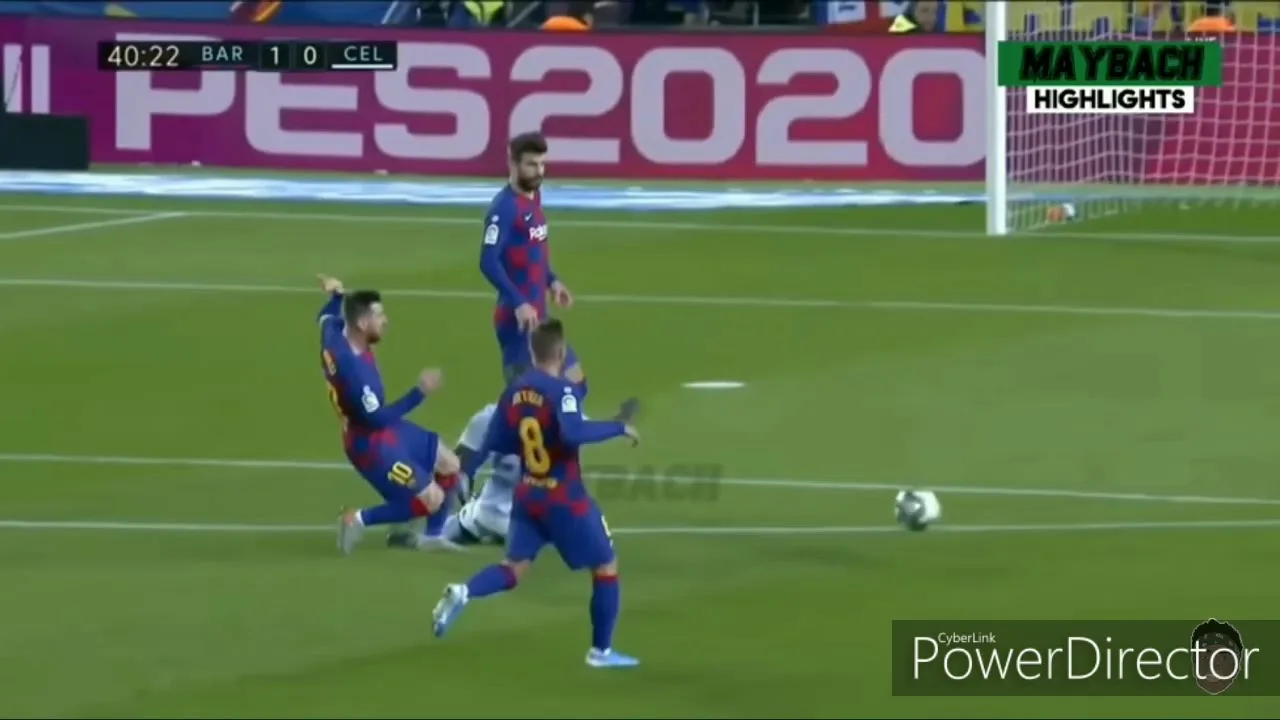Leo Messi took revenge from Celta Vigo