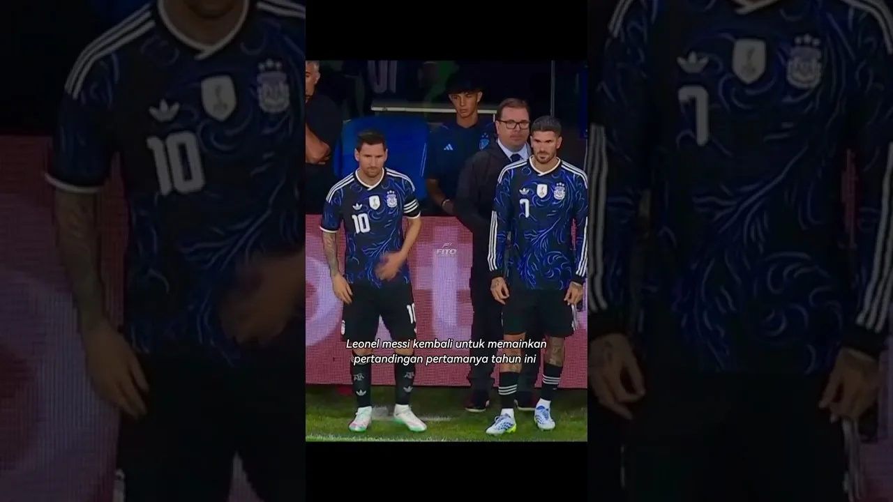 Seluruh Stadion Berdiri Ketika Sang Goat Leo Messi Masuk Sebagai Pemain Pengganti 🥶🇦🇷  #leonelmessi