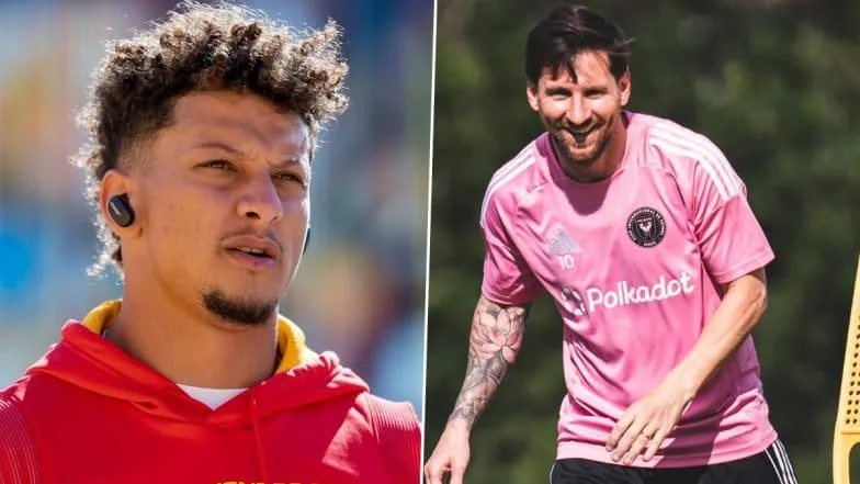 Lionel Messi pour assister à la NFL Super Bowl 2025, le QB Patrick Mahomes de Kansas City Chiefs réagit à jouer devant «Goat» (regarder la vidéo)