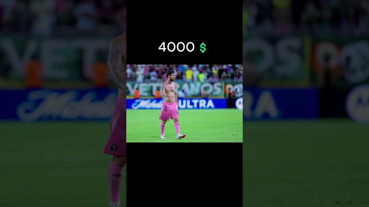 Vous ne croirez pas ce que Leo Messi a chargé dans le PSG! #Shorts