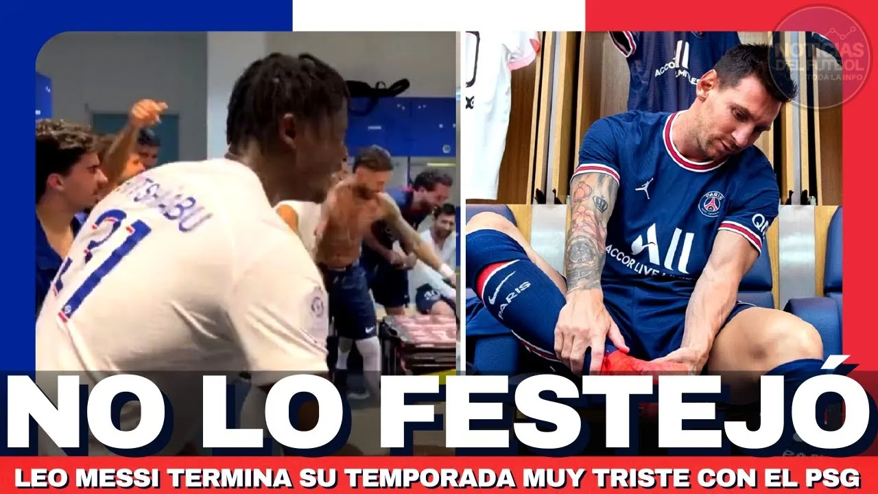 Leo Messi SE QUEDÓ SENTADO cuando todos sus compañeros