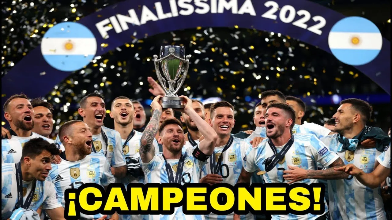 ARGENTINA CAMPEÓN DE LA FINALISSIMA  | TÍTULO 40 para LEO