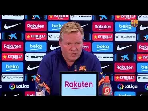 Koeman habla sobre Leo Messi (26/09/20)