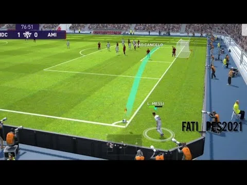 Direct Corner kick goal By Leo messi #short