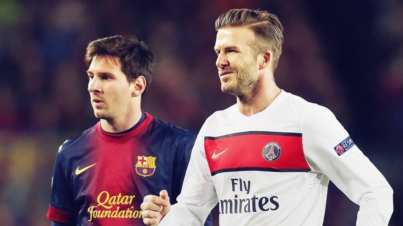 Why did David Beckham retire because of Lionel Messi? | Oh