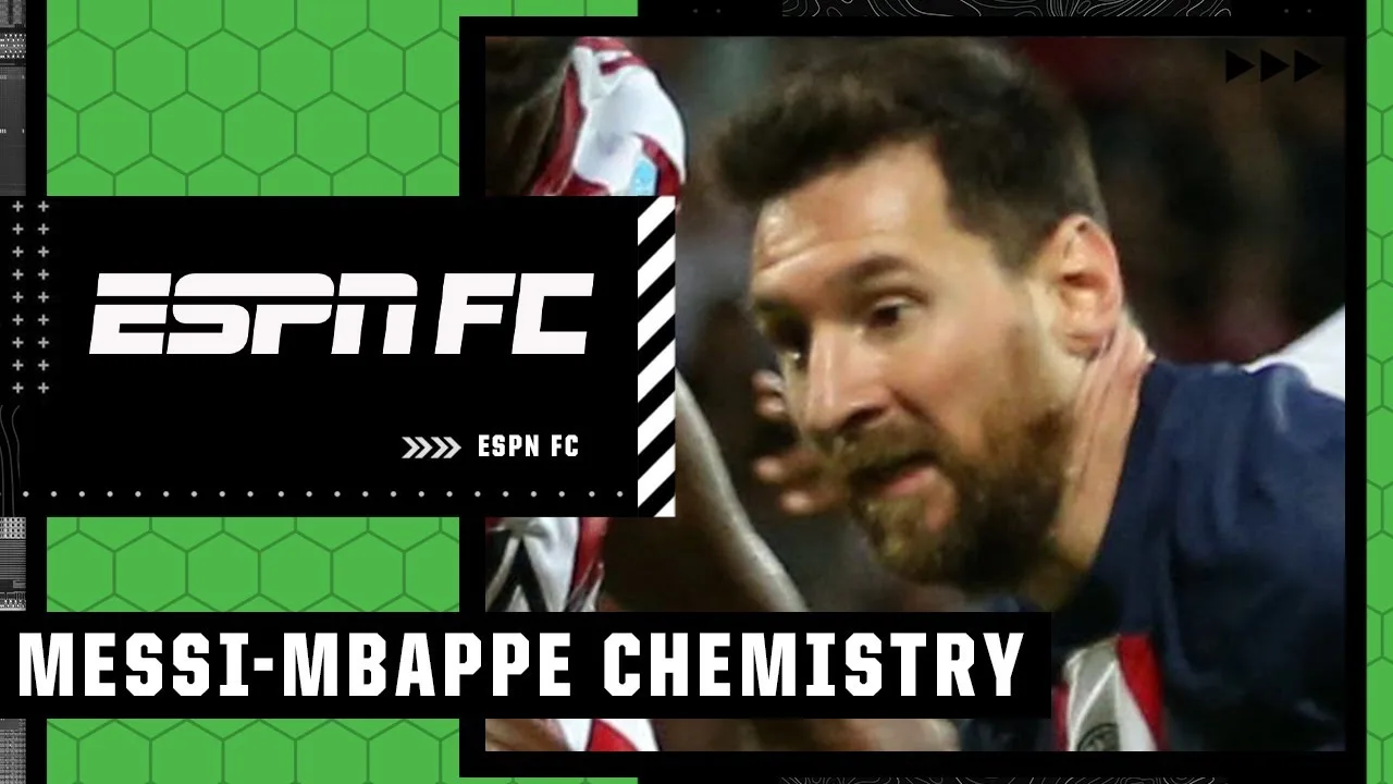 PERFECT chemistry between Kylian Mbappe and Lionel Messi? |