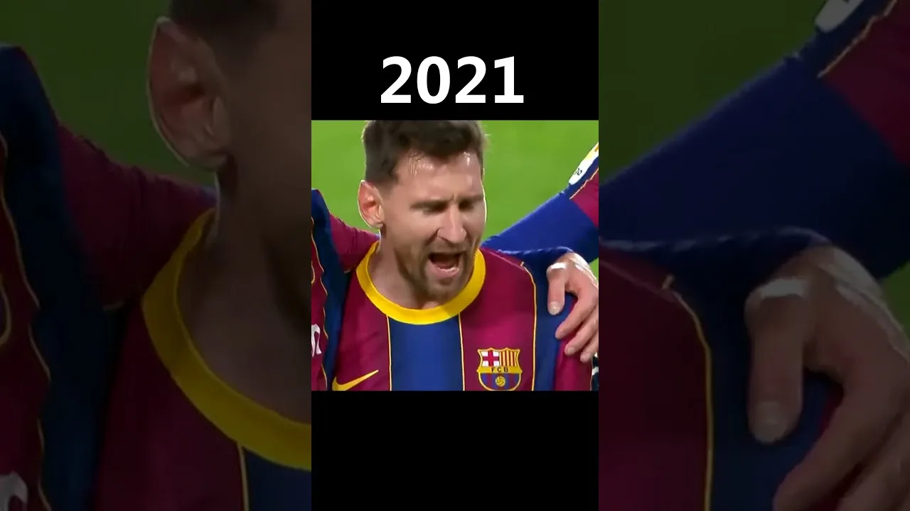 Evolution of Lionel Messi to Paris Saint Germain (PSG)