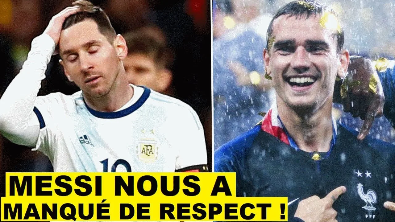 LE MAROC PETE UN CABLE CONTRE LEO MESSI ! / LES BLEUS JOUE