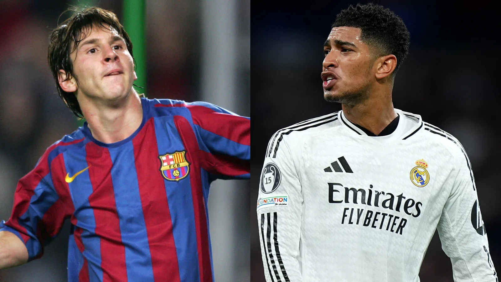 Jude Bellingham affronte le magique Lionel Messi en Ligue des Champions ! La superstar du Real Madrid imite l’icône de Barcelone mais le remarquable palmarès de Kylian Mbappe reste intact