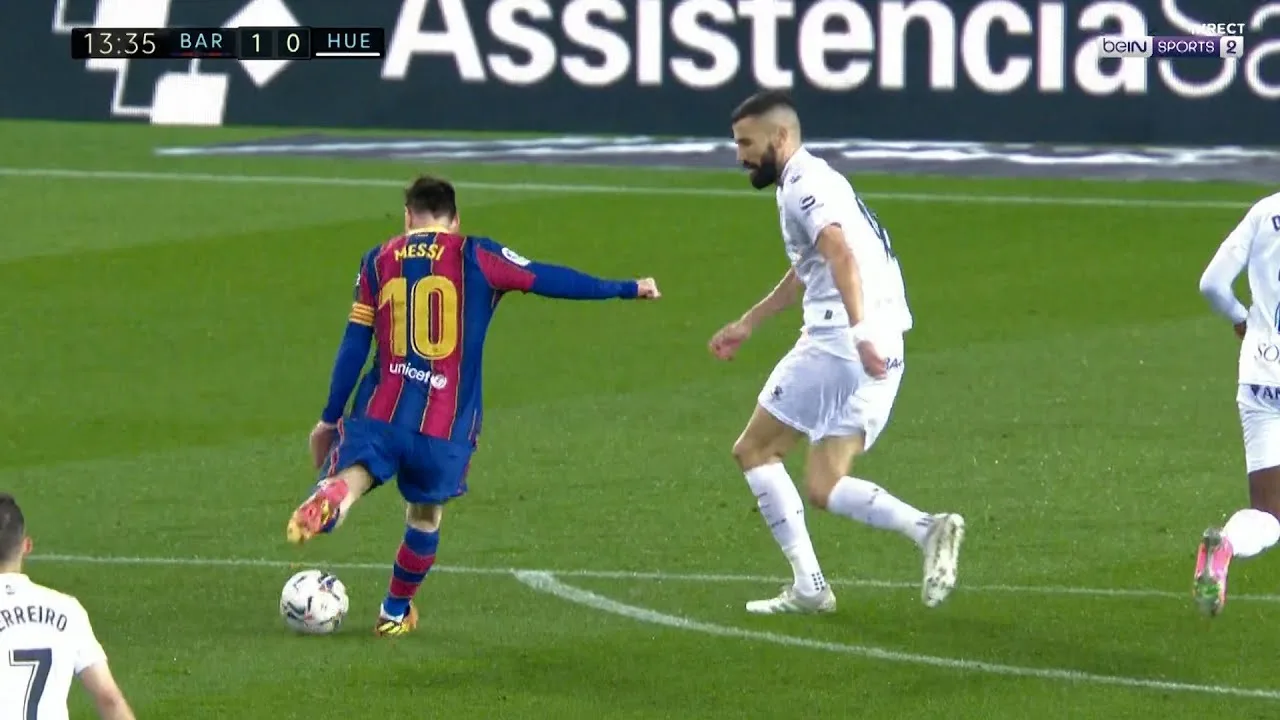 Lionel Messi Amazing Goal vs Huesca (Home) – 03/15/2021