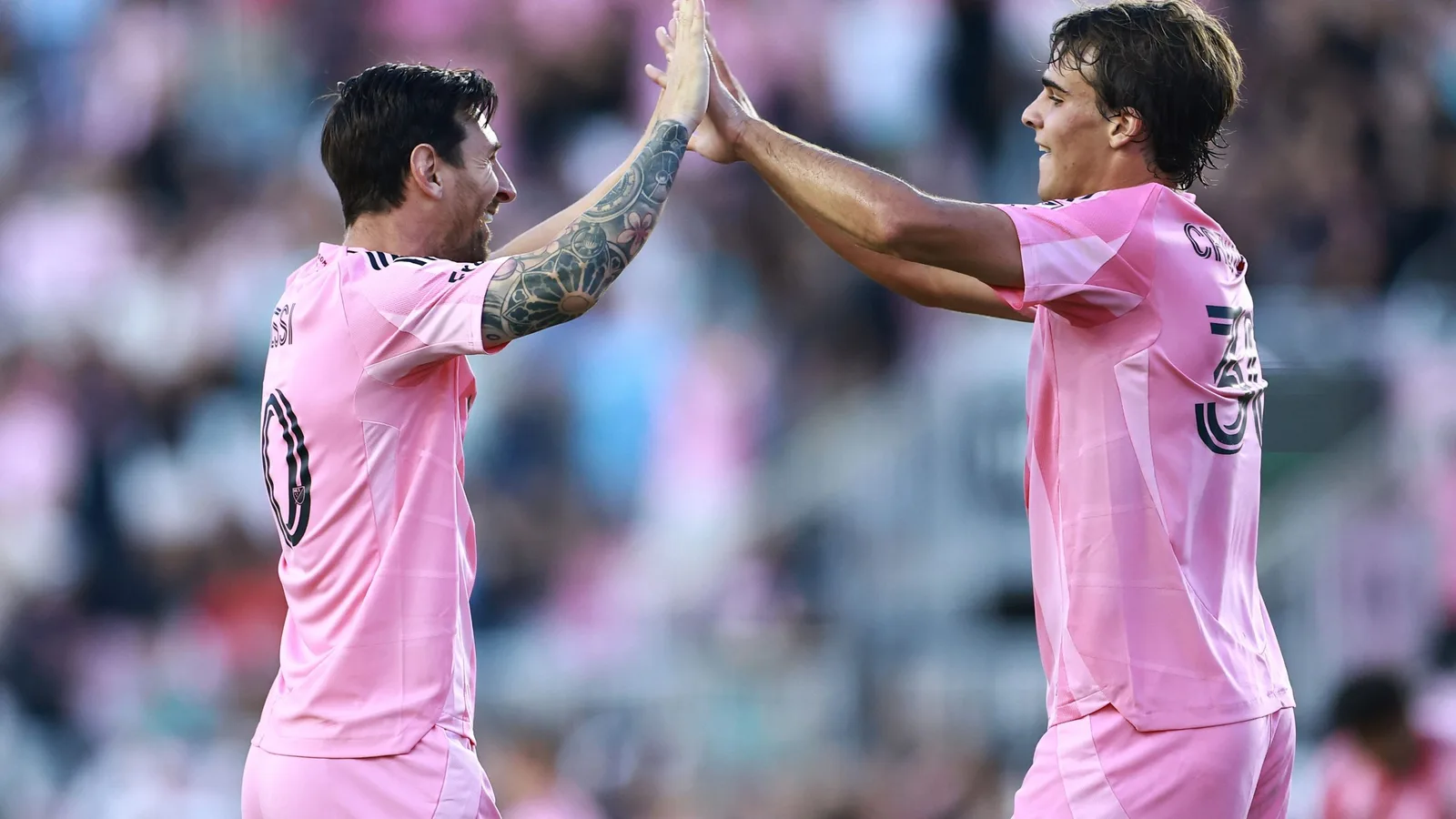 Inter Miami Player Ratings vs Columbus Crew: Lionel Messi marque Brace et Luis Suarez Take en Domination 5-1 des autres candidats à la Conférence de l’Est