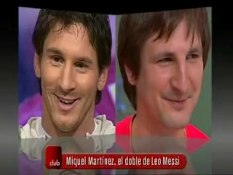 Miguel Messi (el doble de Leo Messi)