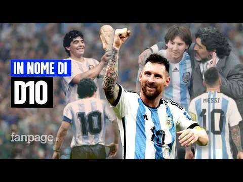 « Argentina terra di Diego e Lionel » 36 anni dopo Maradona,