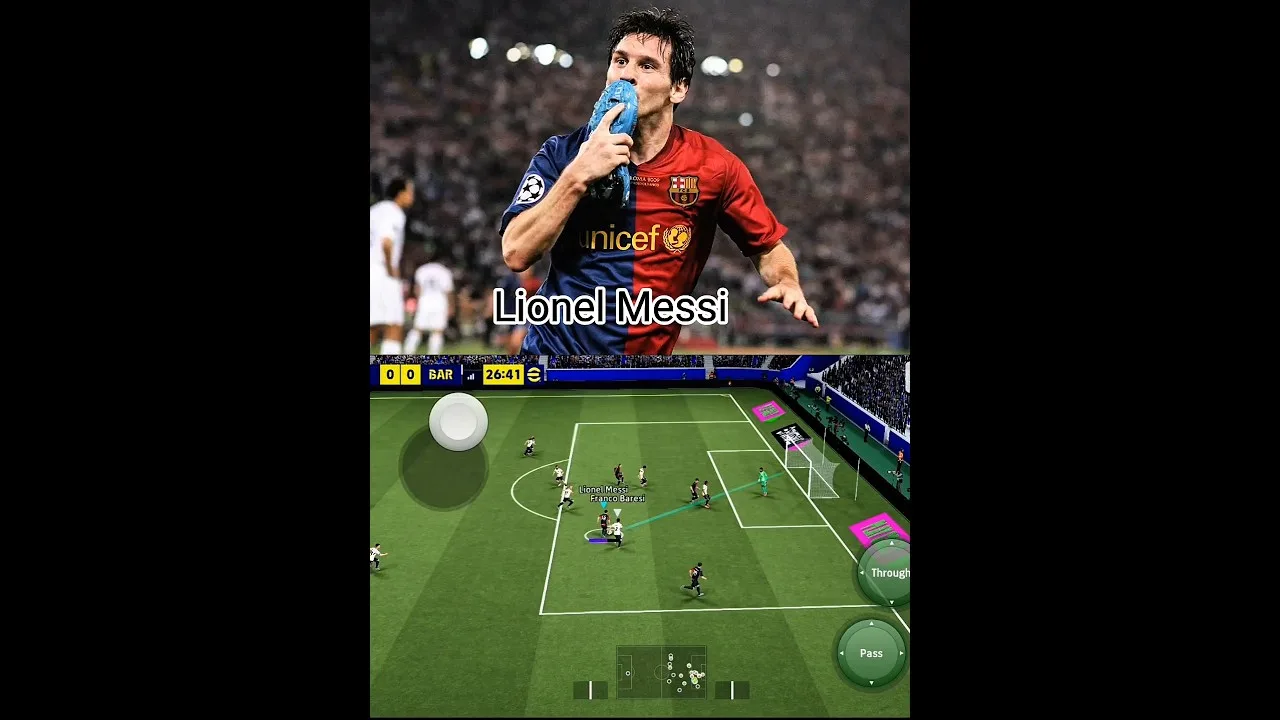 Efootball2026 Itz Lionel Messi Dribble Suit Op Goal 🔥🔥.. #efootball2026 #efootball #pes #shorts