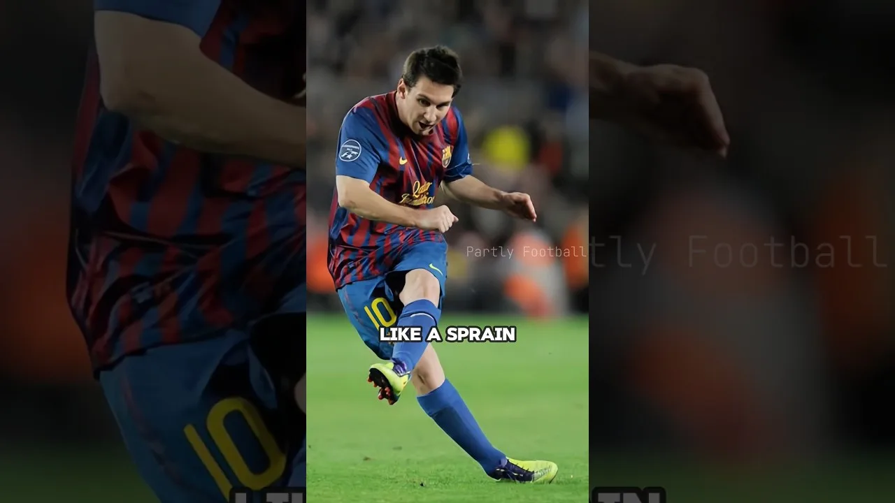 Messi’s Free Kick Technique can Cause Serious Injury