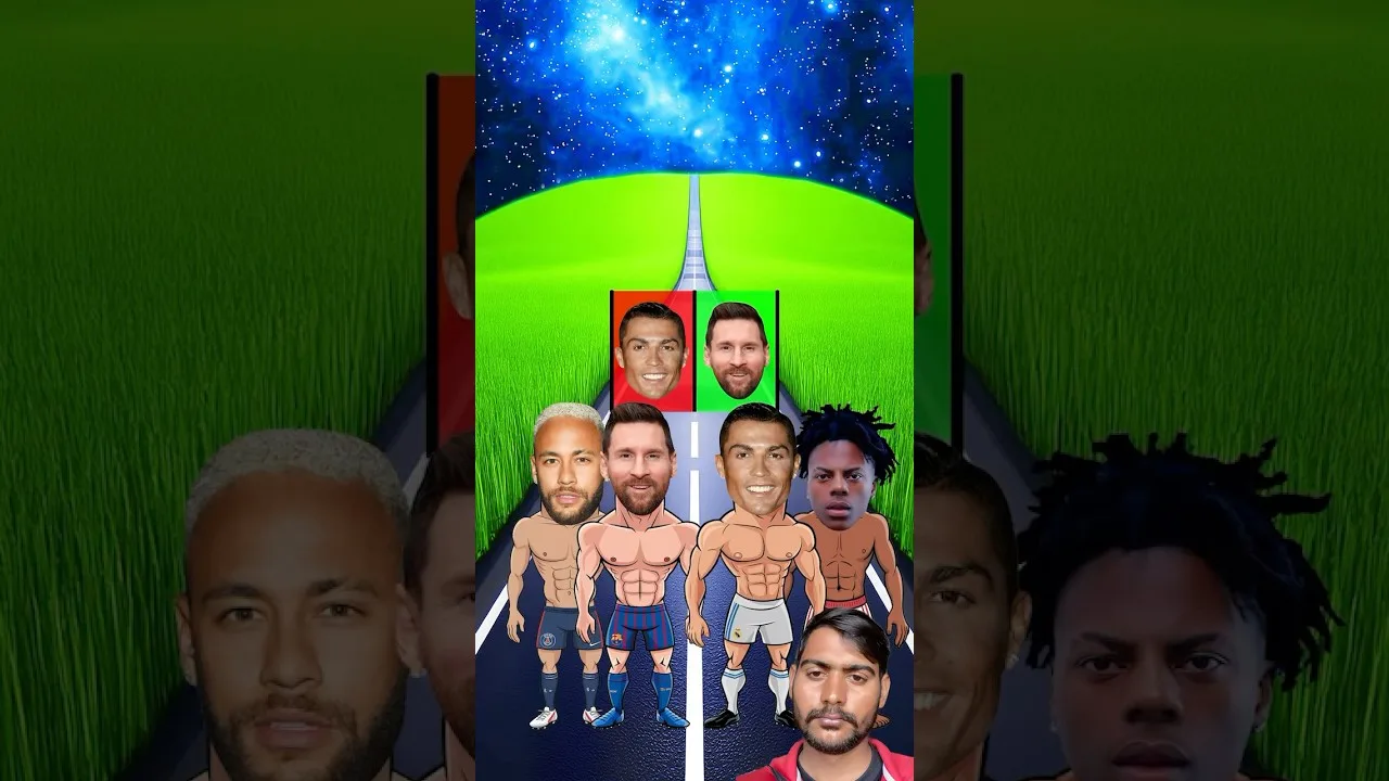Ronaldo bs Messi #messi #LeoMessi #Football #soccer #neymar #SpeedyP #SocCerplayer #ishowspeed #foot