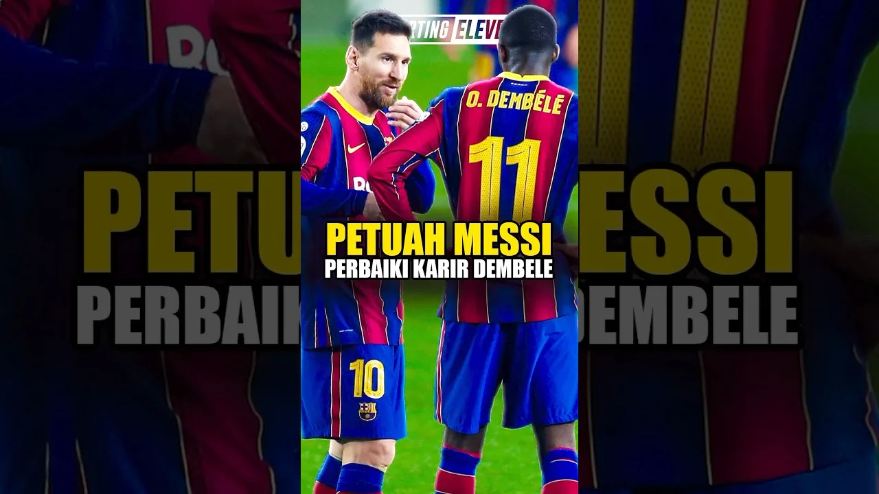 Ceci est le conseil de Lionel Messi qui améliore la carrière d’Ousmane Dembele | Lionel Messi 2025