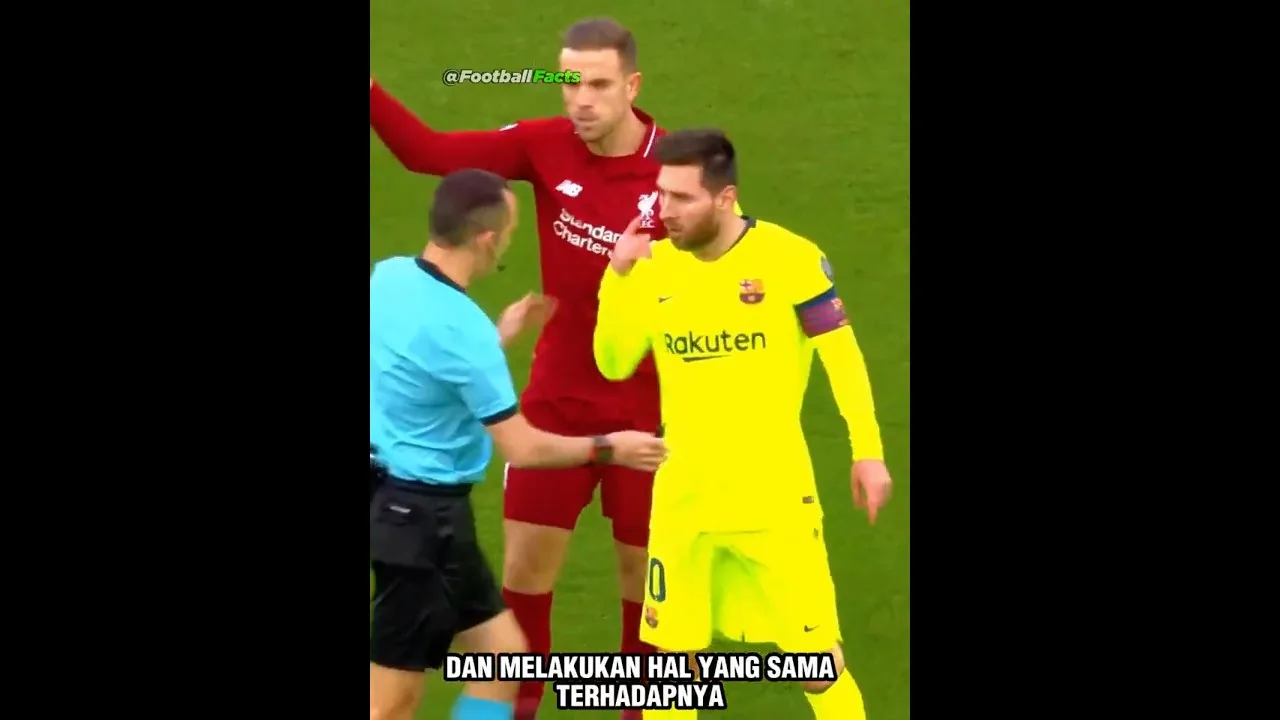 Quand le joueur fait mal à Lionel Messi 🤯