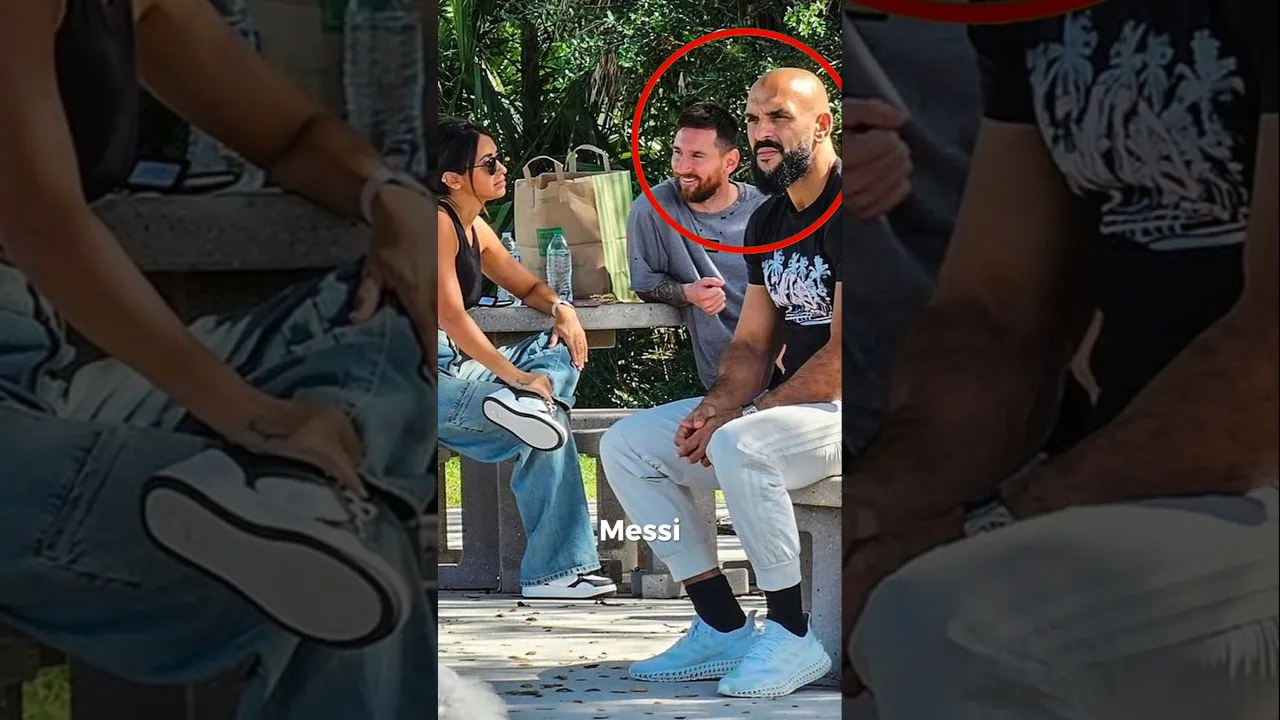 Le garde du corps de Messi est fou #shorts #footballshorts #messi