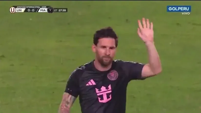 Lionel Messi a été applaudi lors d’une fête contre l’université et a remercié les applaudissements des fans péruviens