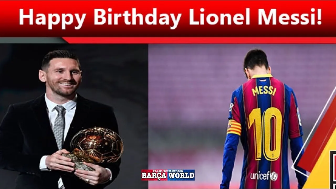 Leo Messi: 35th Birthday Quiz