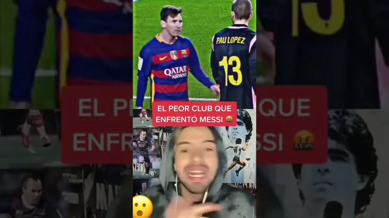 El PEOR club que enfrento LEO MESSI | La rivalidad del 10