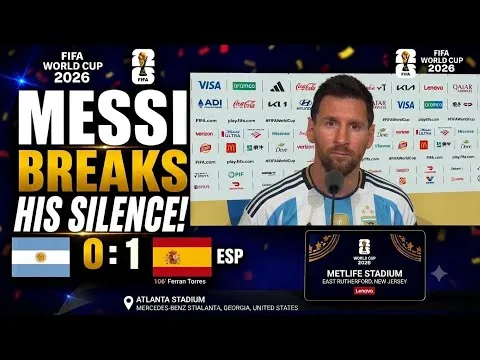 « C’est l’un des moments les plus difficiles de ma carrière… »😭 | Entretien d’après-match avec Messi
