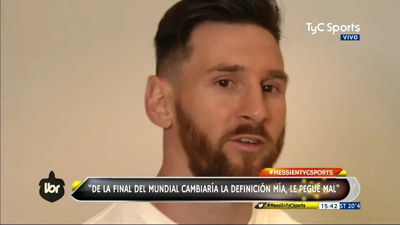 Lionel Messi en Libero PARTE 3/3 – TyC Sports Seleccion