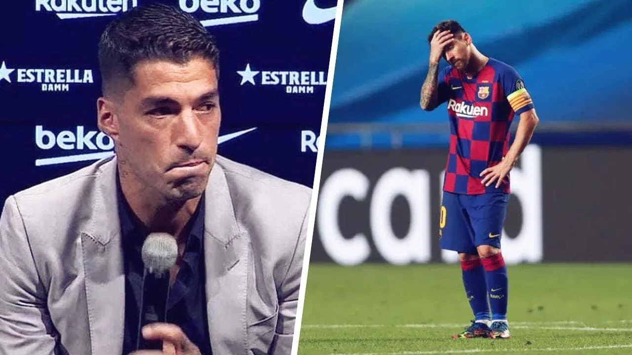 Lionel Messi's heartbreaking goodbye message to Luis