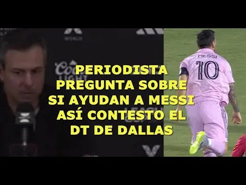 DT DE DALLAS LE DICE UNA VERDAD CONTUNDENTE A PERIODISTA QUE