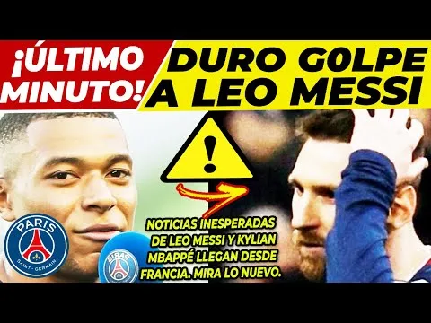¡𝘽𝟬𝟬𝙈!𝙋𝙖𝙡𝙤 𝘿𝙪𝙧𝙞́𝙨𝙞𝙢𝙤 A LEO MESSI En FRANCIA  𝙏𝙧𝙚𝙢𝙚𝙣𝙙𝙖