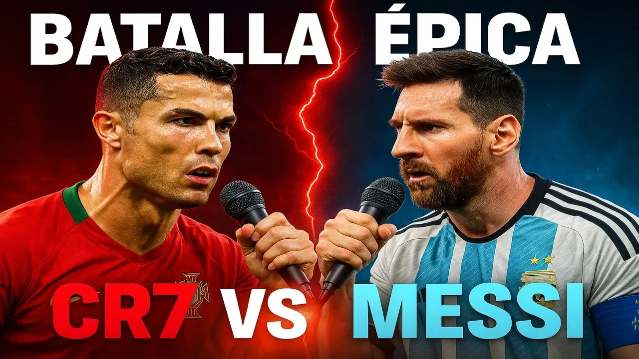 🎤 LA MEILLEURE BATAILLE Rap CR7 contre Messi