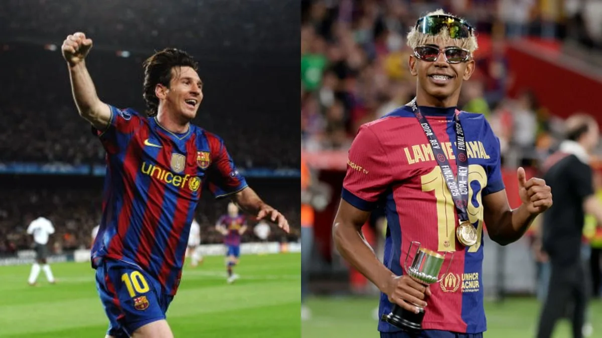 Barcelone Starboy Lamine Yamal brise le silence sur les comparaisons avec Lionel Messi dit: «Je ne lui ai pas parlé»