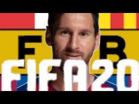 Face Lionel Messi Barcelona FIFA 20 2.0✔