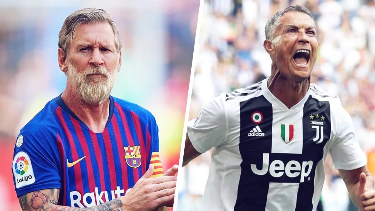 À quel âge Lionel Messi et Cristiano Ronaldo vont-ils