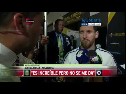 Lionel Messi renuncia a la Selección Argentina: "Se