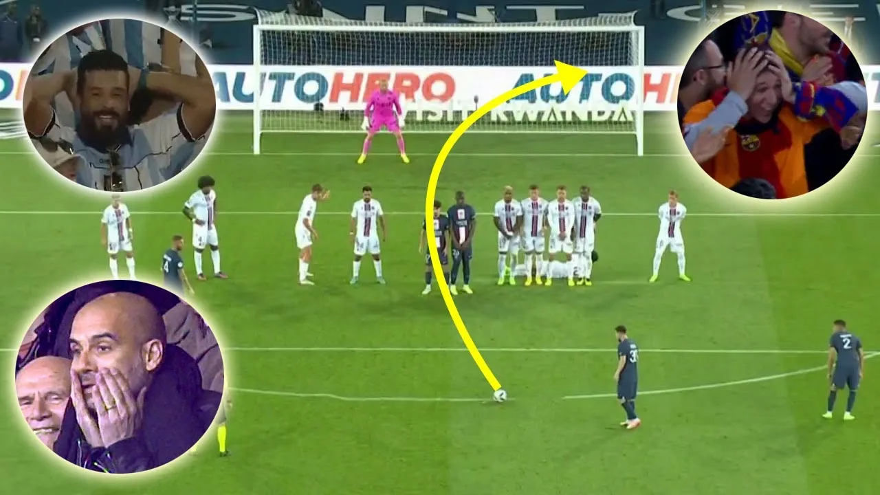 Epic Stadium Reactions on Leo Messi
