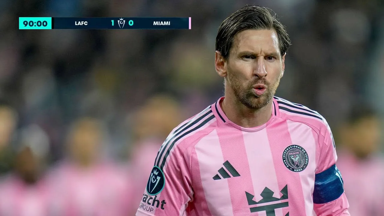 Lionel Messi vs Los Angeles FC | Inter Miami vs Los Angleles 0-1