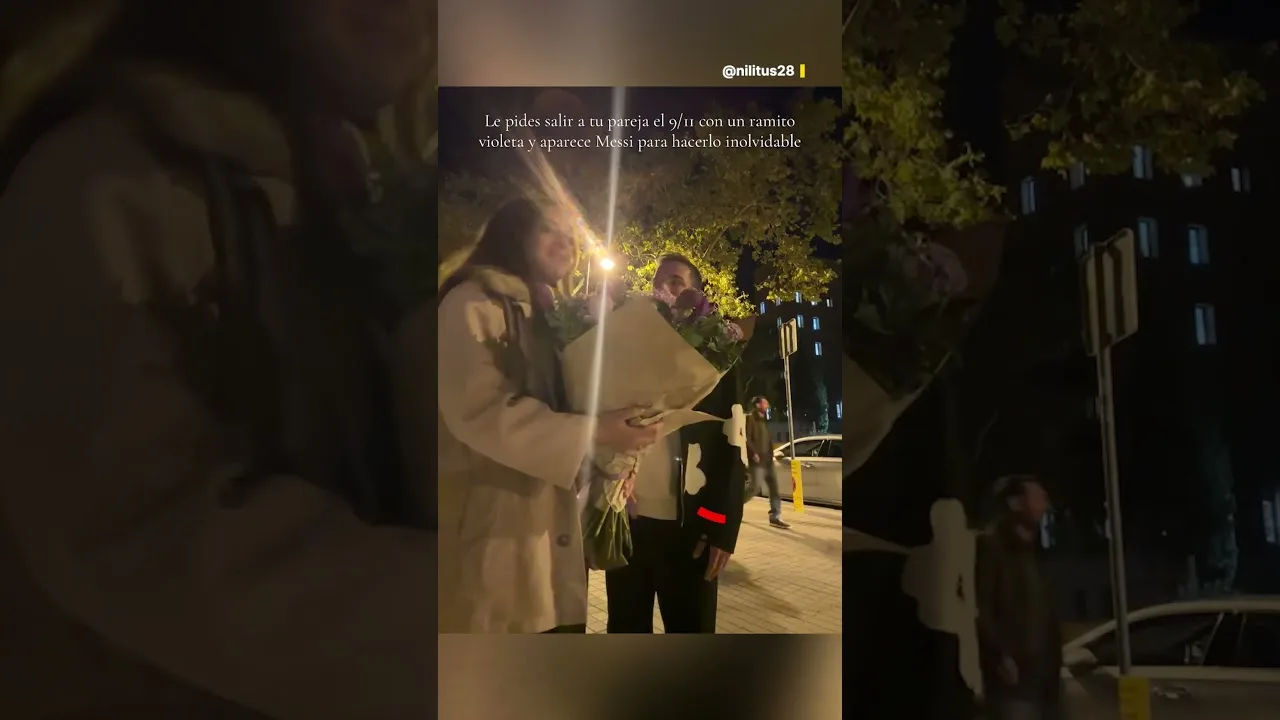 Leo Messi « interrompt » un rendez-vous romantique lors de sa visite au Camp Nou