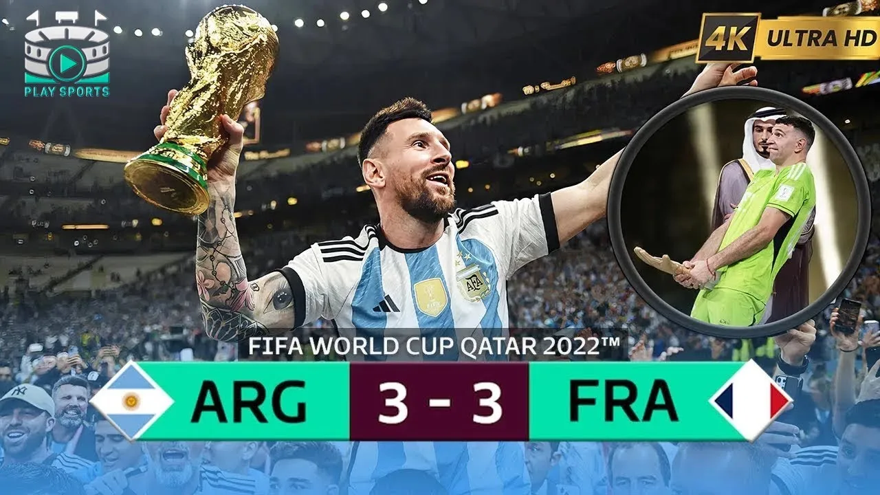 MESSI ET MBAPPE DANS UNE BATAILLE LÉGENDAIRE POUR LE TROPHÉE DE LA FINALE DE COUPE DU MONDE LA PLUS EXCITANTE DE JAMAIS