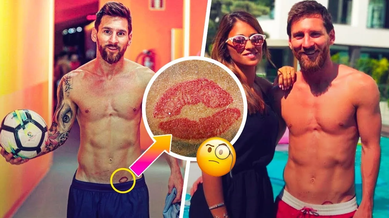 Why does Lionel Messi have lips tattooed on his hip? – Oh My
